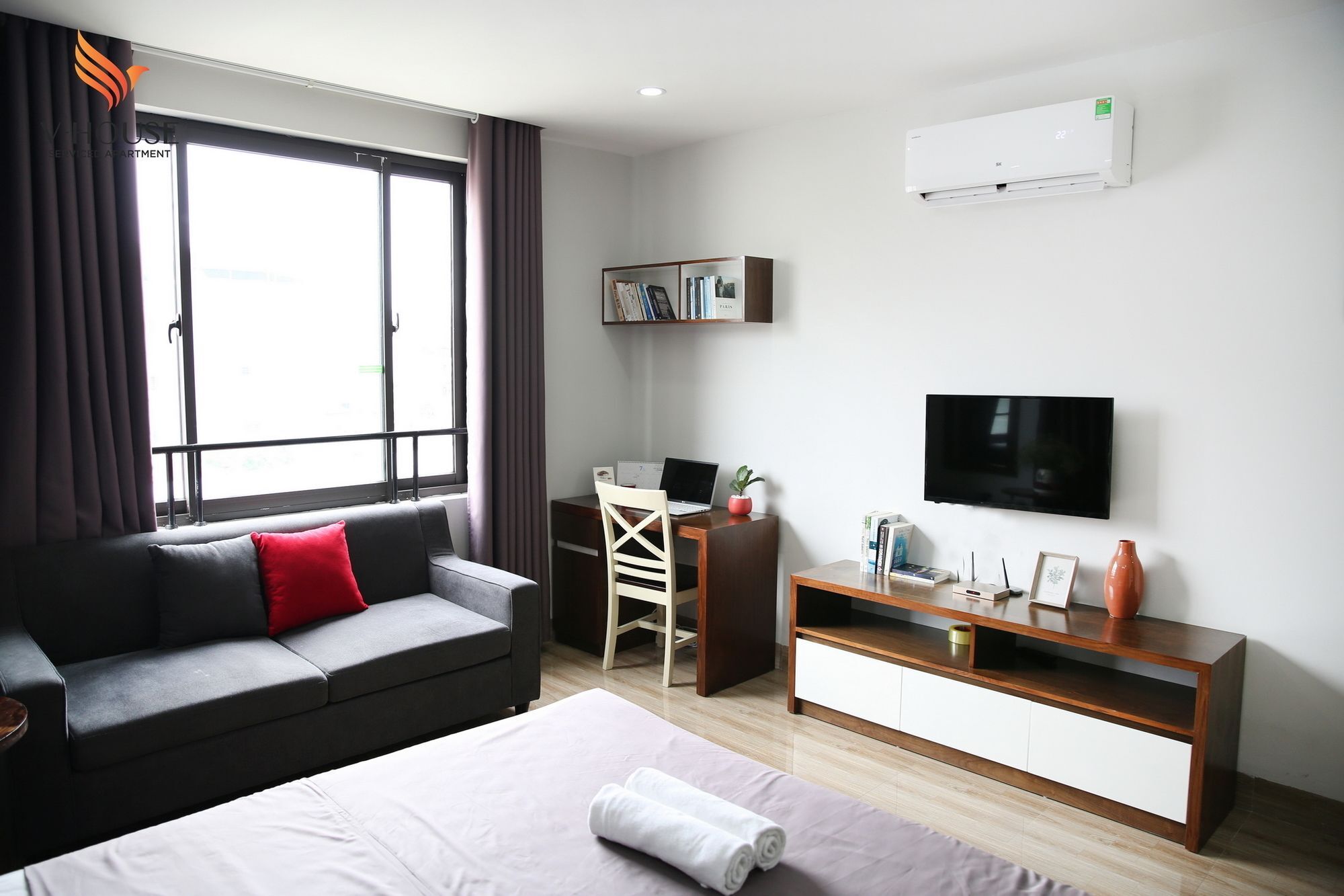 V House 6 Serviced Apartment Hanói Exterior foto