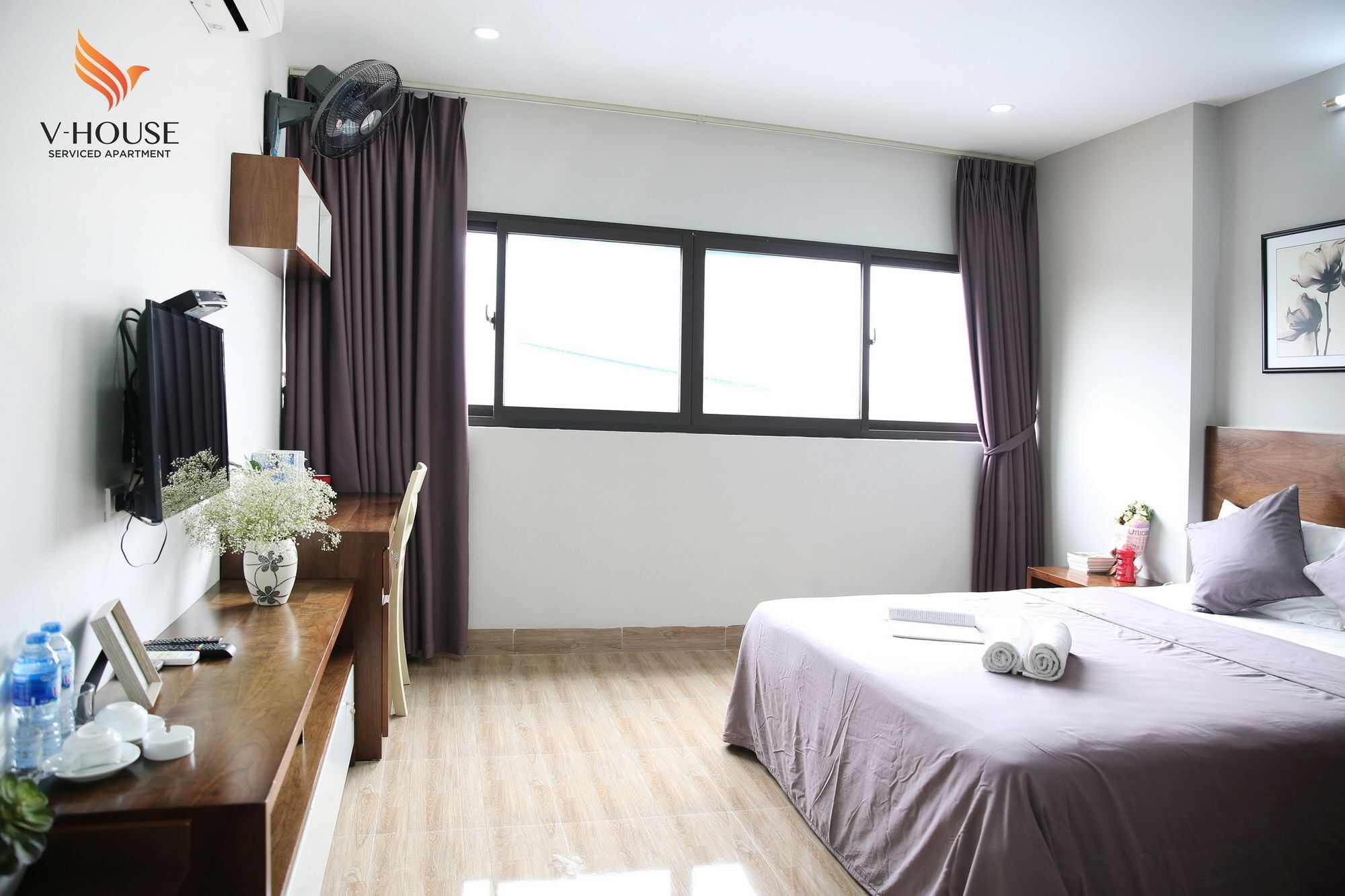 V House 6 Serviced Apartment Hanói Exterior foto